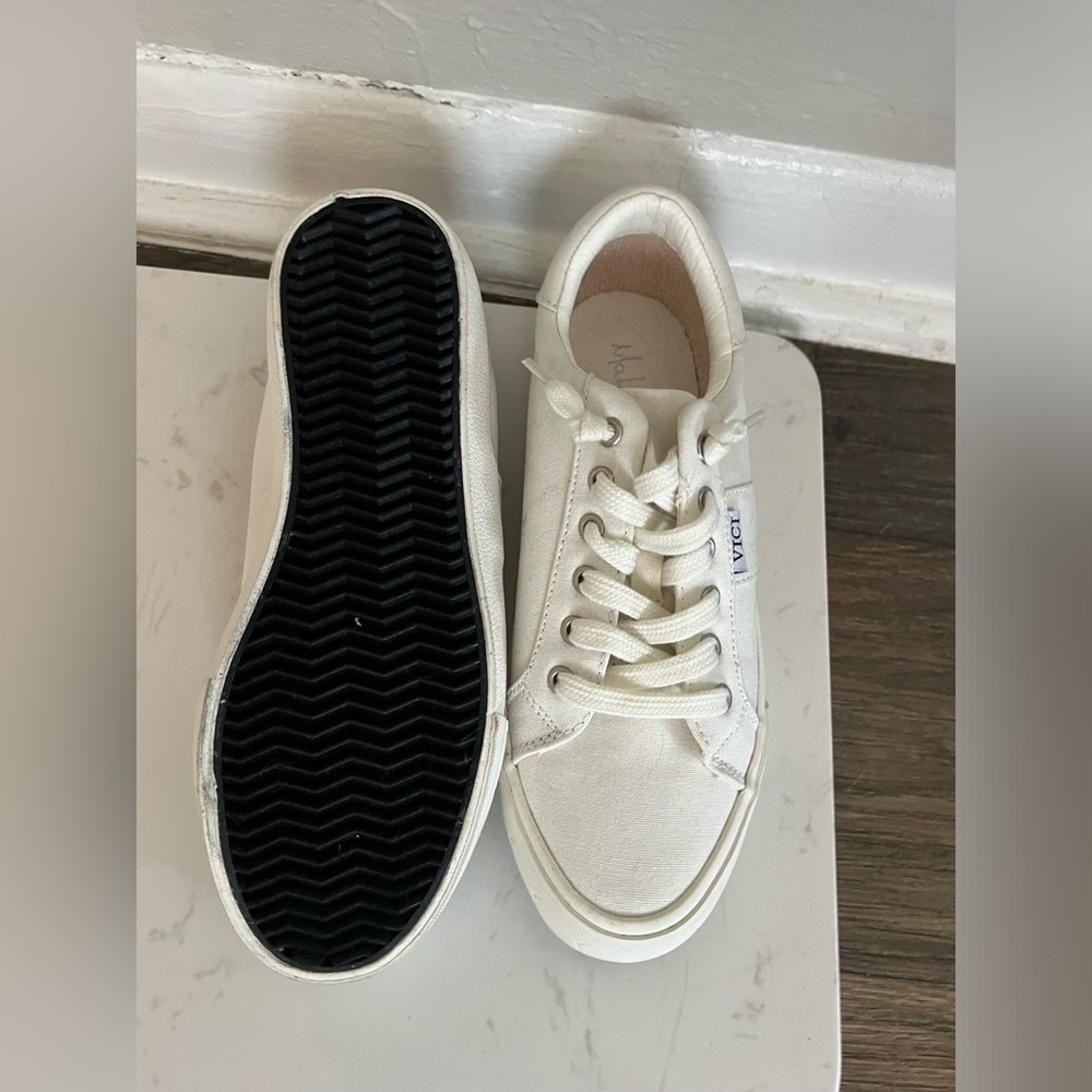 White VICI sneakers